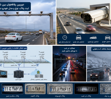 دوربین پلاکخوان بین شهری برای ثبت پلاک خودرو در سرعت بالا