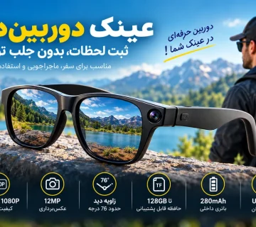 دوربین مخفی عینکی